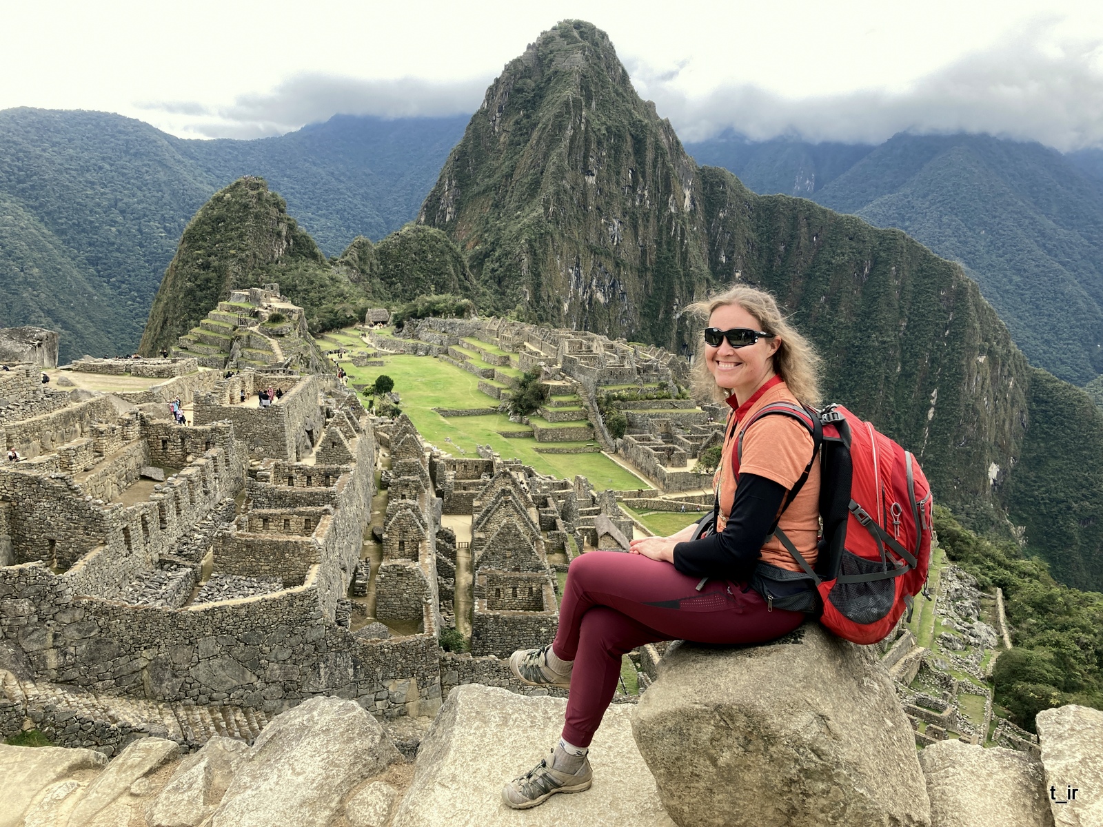 Tanya at Machu Picchu, Peru after a 5-day Salkantay trek. August 2022